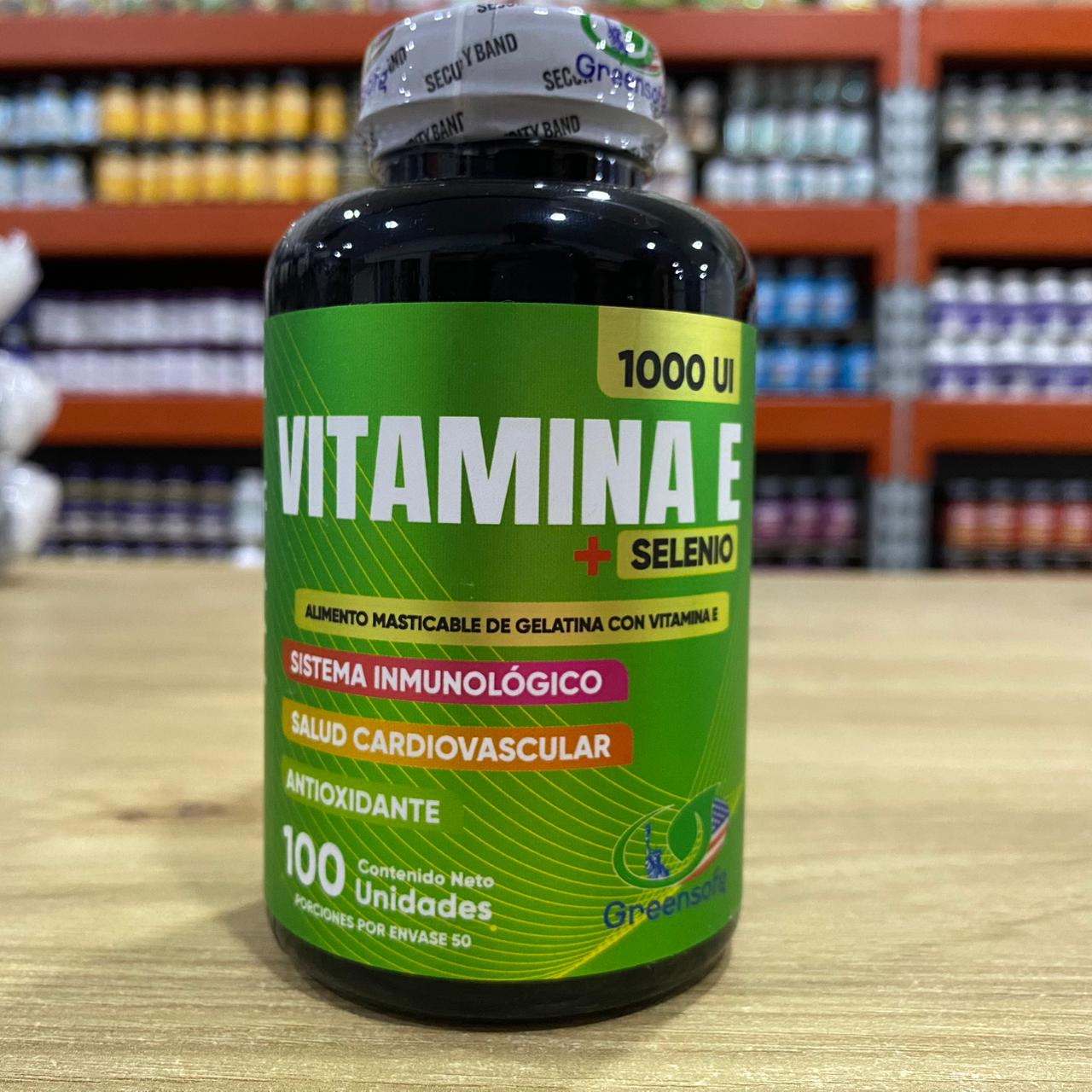 VITAMINA E + Selenio con Invima x 1 und